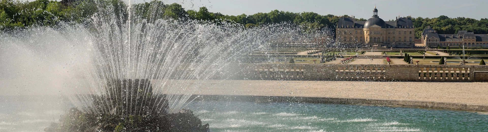 Jeux d’eau :
Un spectacle magique