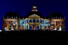 Projection monumentale Noël Lumières